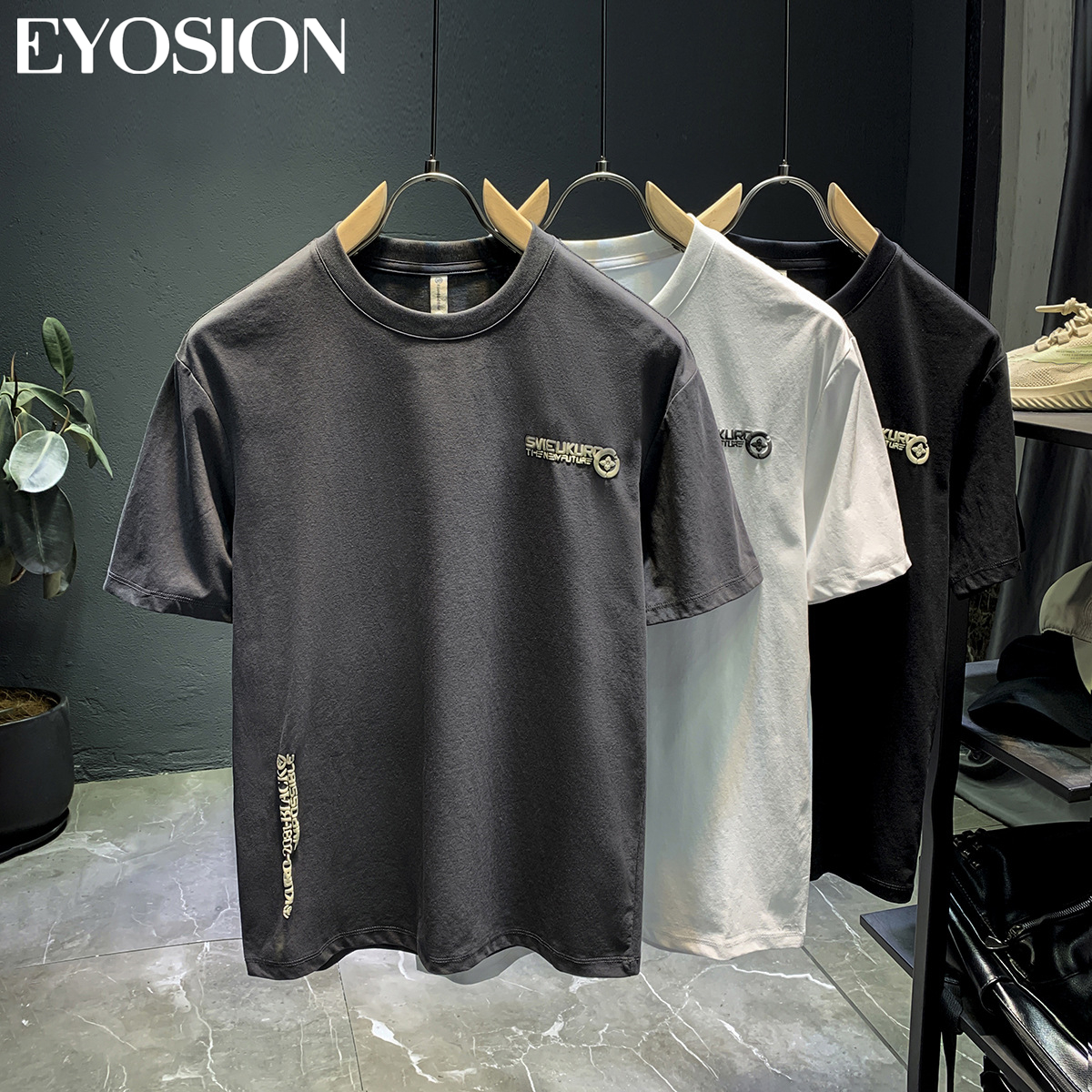 Men's Wear T Shirt Short Sleev - огляд і ціна Summer Clothing Essentials Men