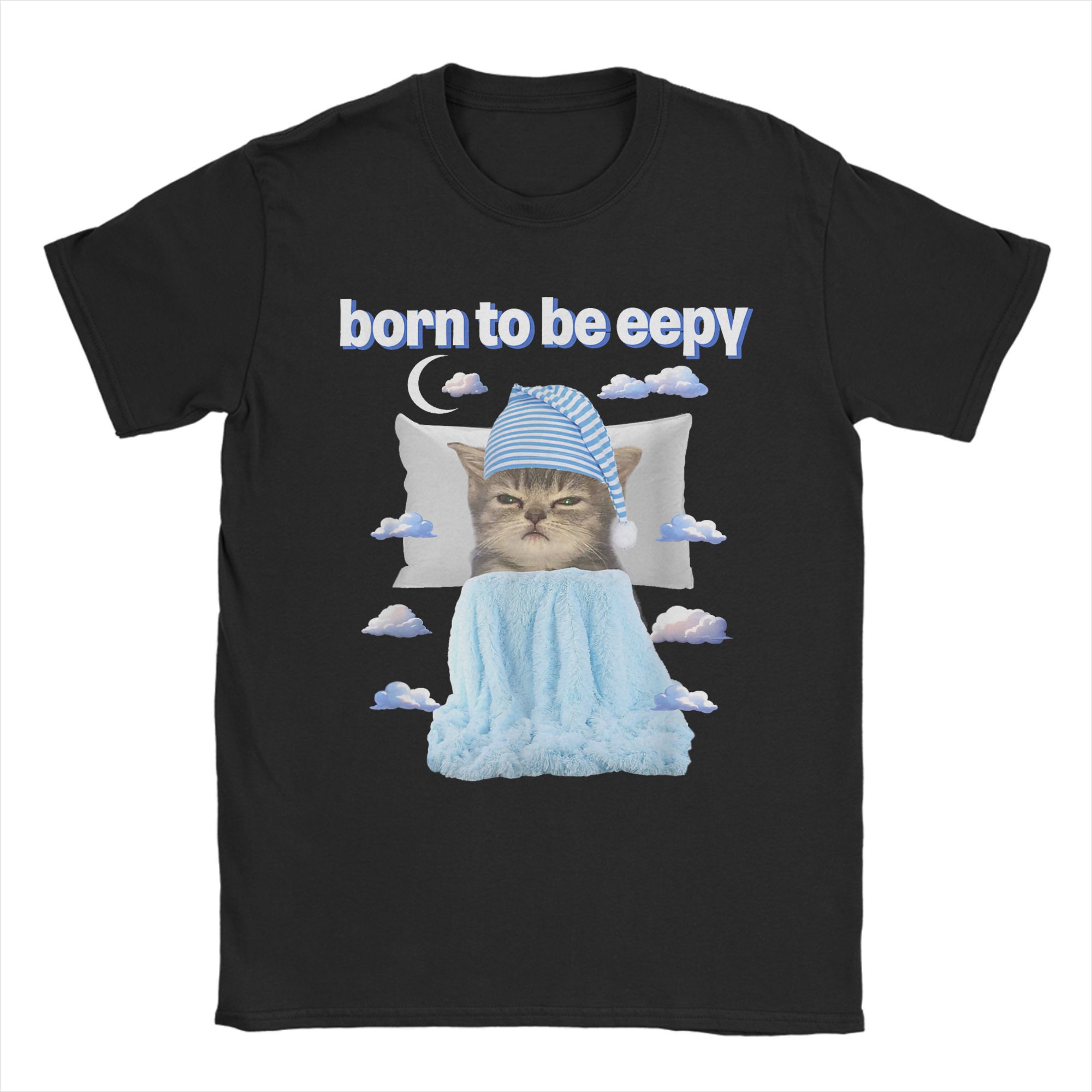 Women T-Shirt Eepy Cat Sleepy  - огляд і ціна Summer Clothing Ideas For Women