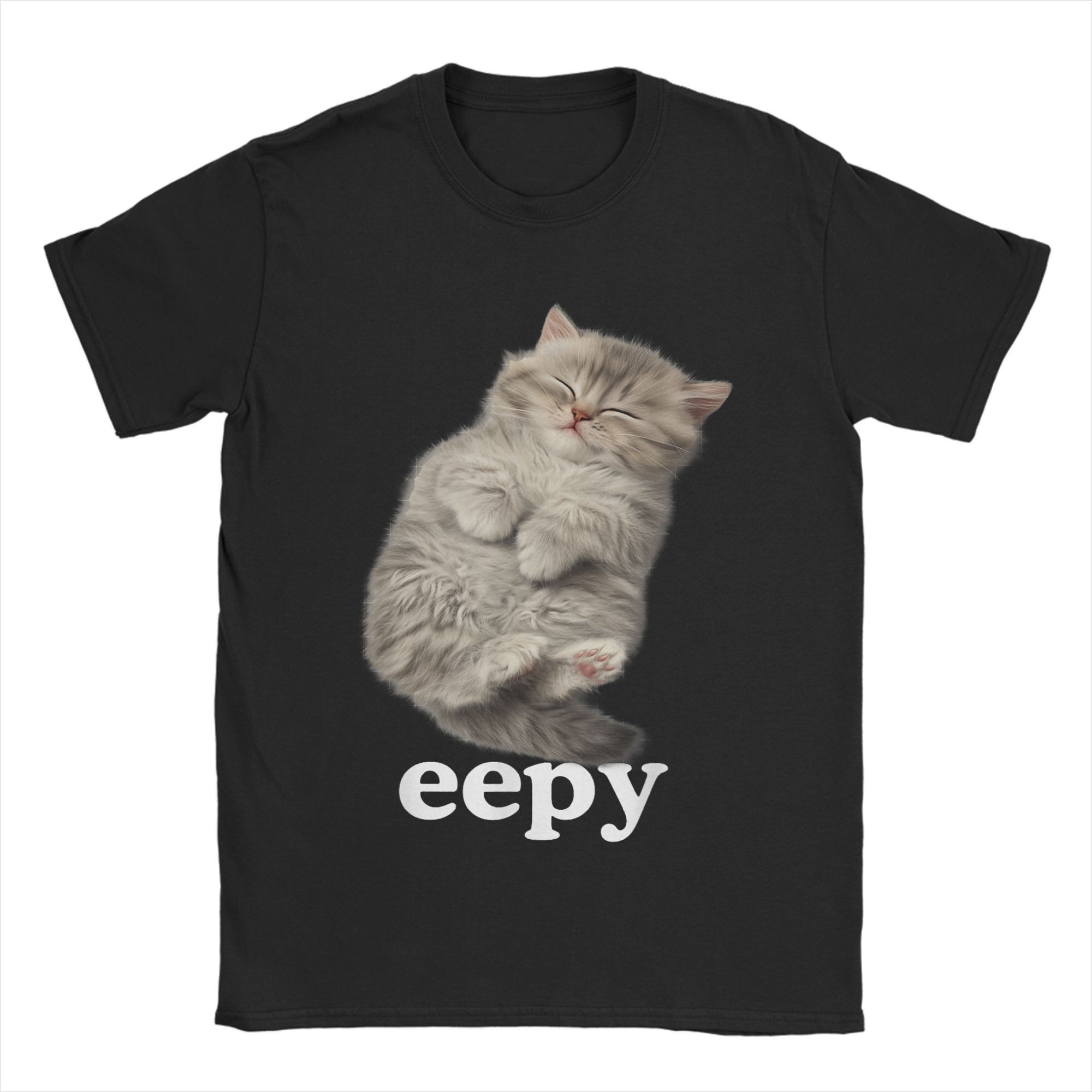 Women T-Shirt Eepy Cat Sleepy  - огляд і ціна Summer Clothing Ideas For Women