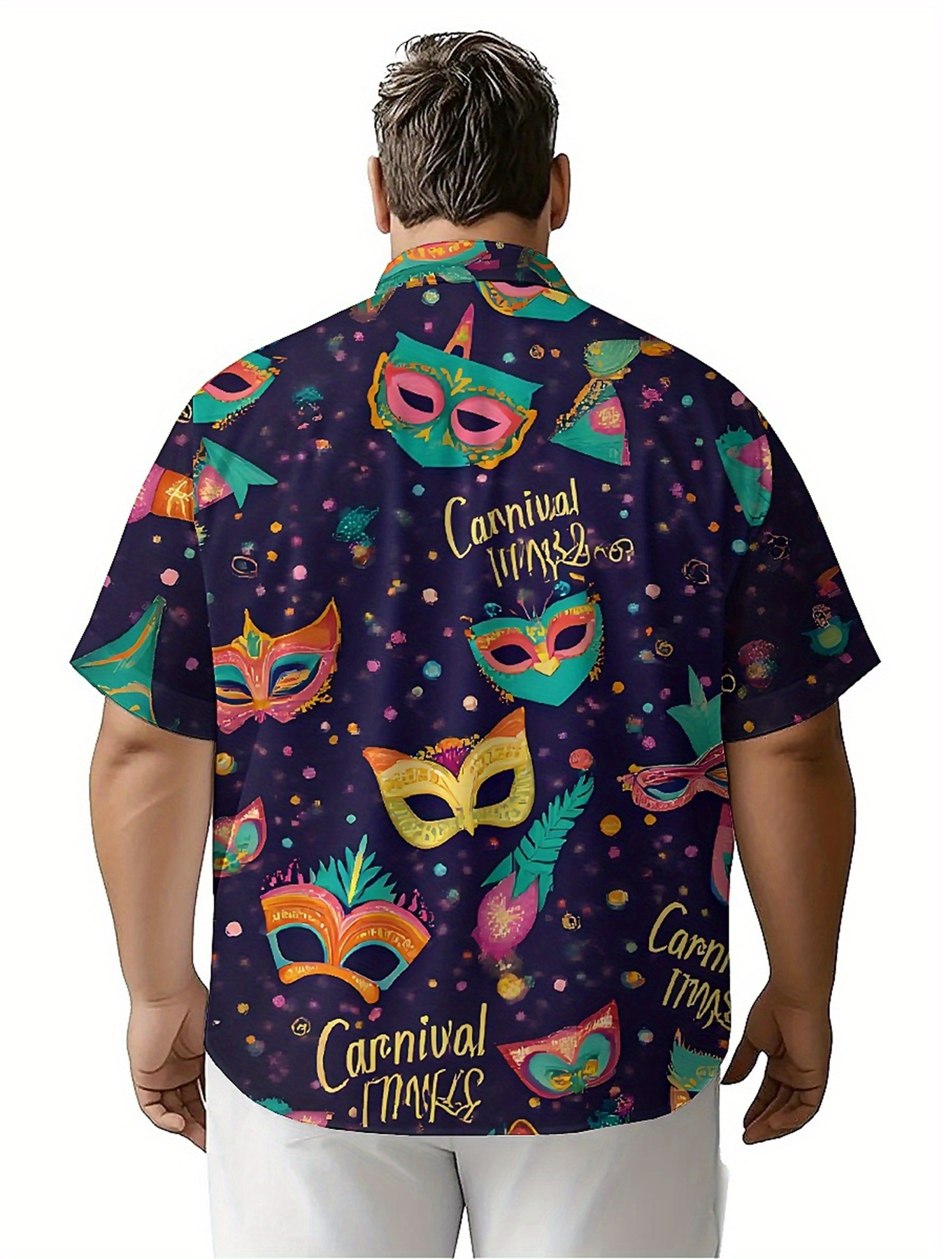 Men's Plus Size Hawaiian Shirt - огляд і ціна Summer Clothing Plus Size