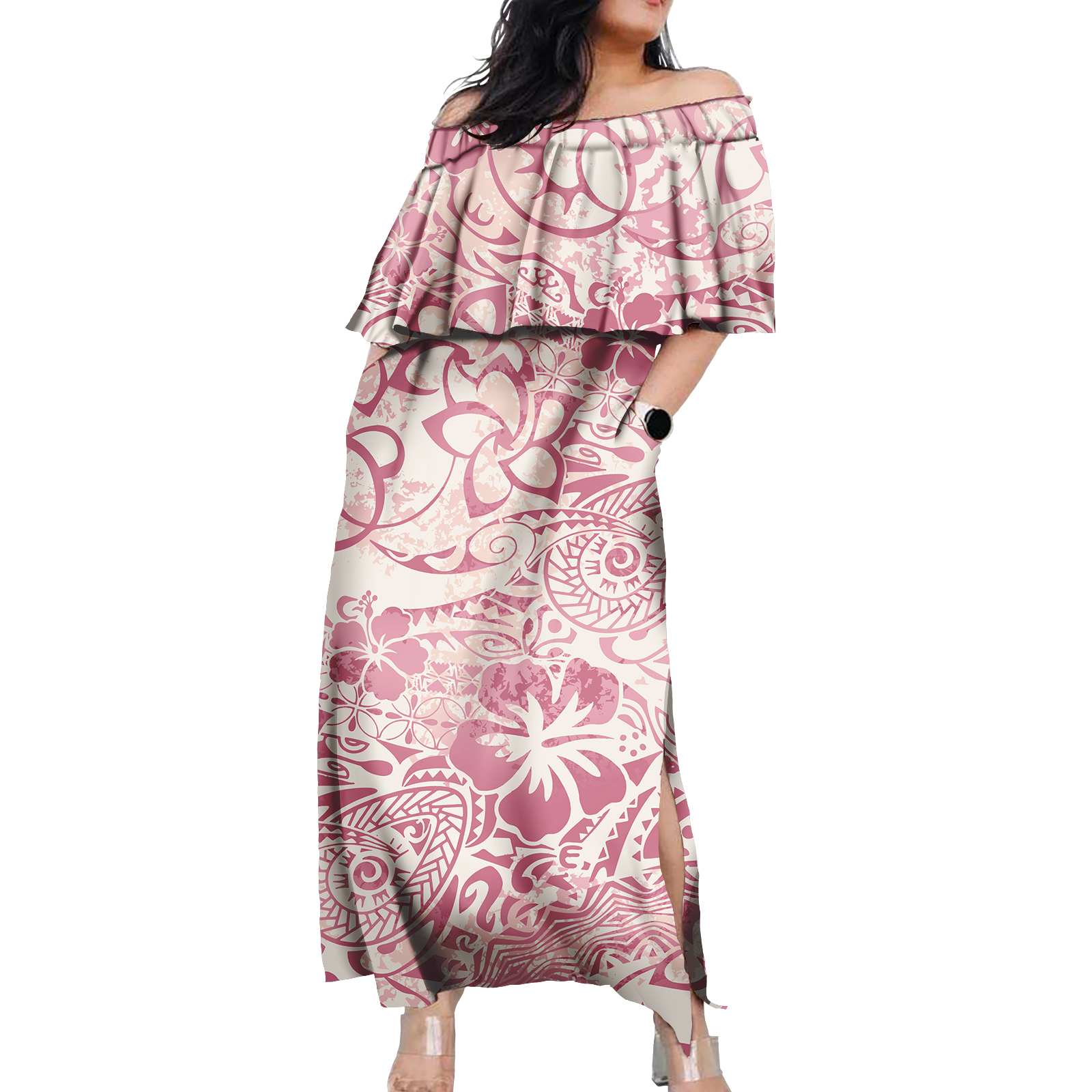 Hawaiian Floral Design Women D - огляд і ціна Summer Clothing Plus Size
