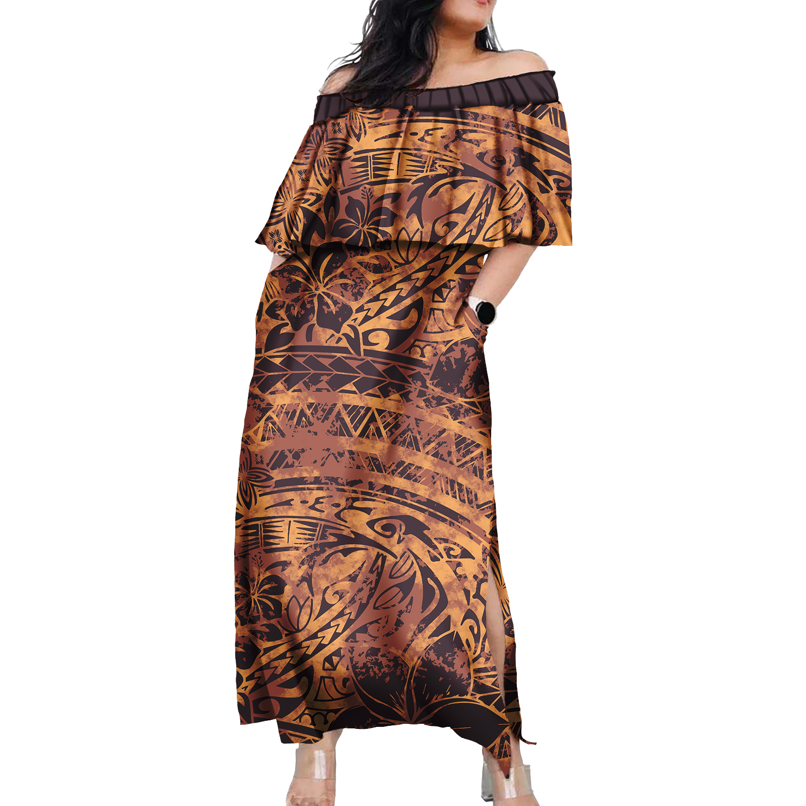 Hawaiian Floral Design Women D - огляд і ціна Summer Clothing Plus Size