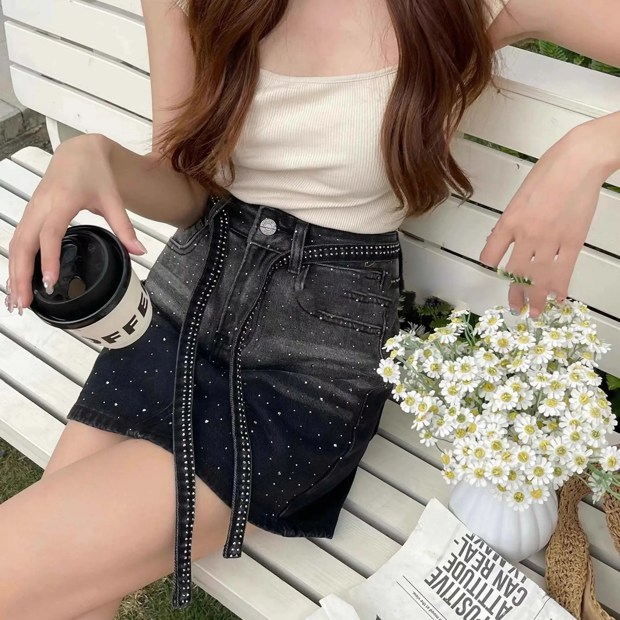Jeans Skirts For Women Gradien - огляд і ціна Summer Clothing Cheap