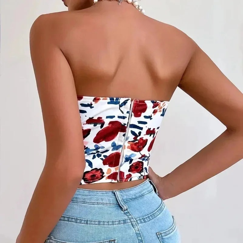 Summer Y2K Red Rose Sleeveless - огляд і ціна Summer Rose Clothing