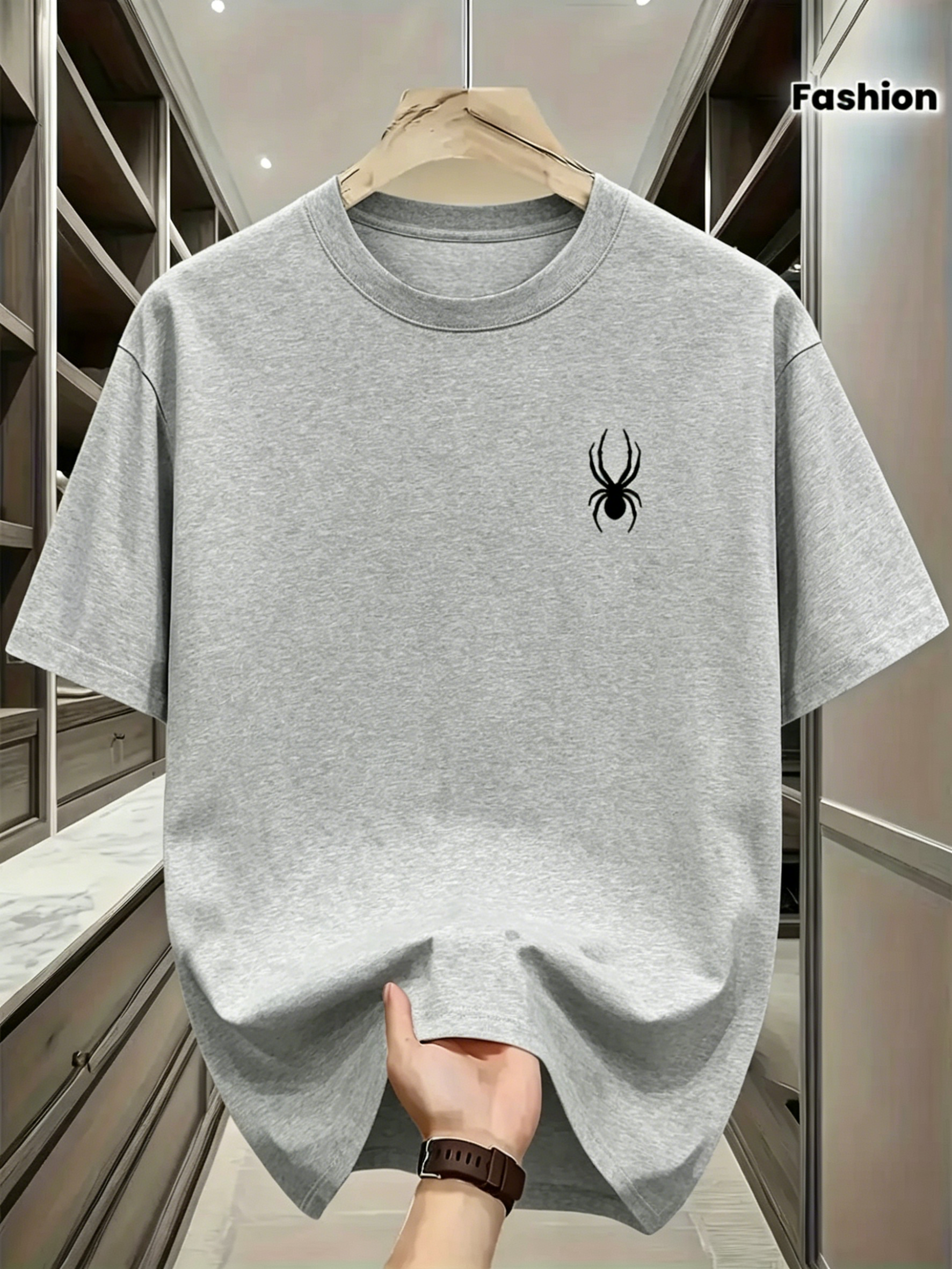 Short-sleeved T-shirt with sma - огляд і ціна Summer Clothing Affordable