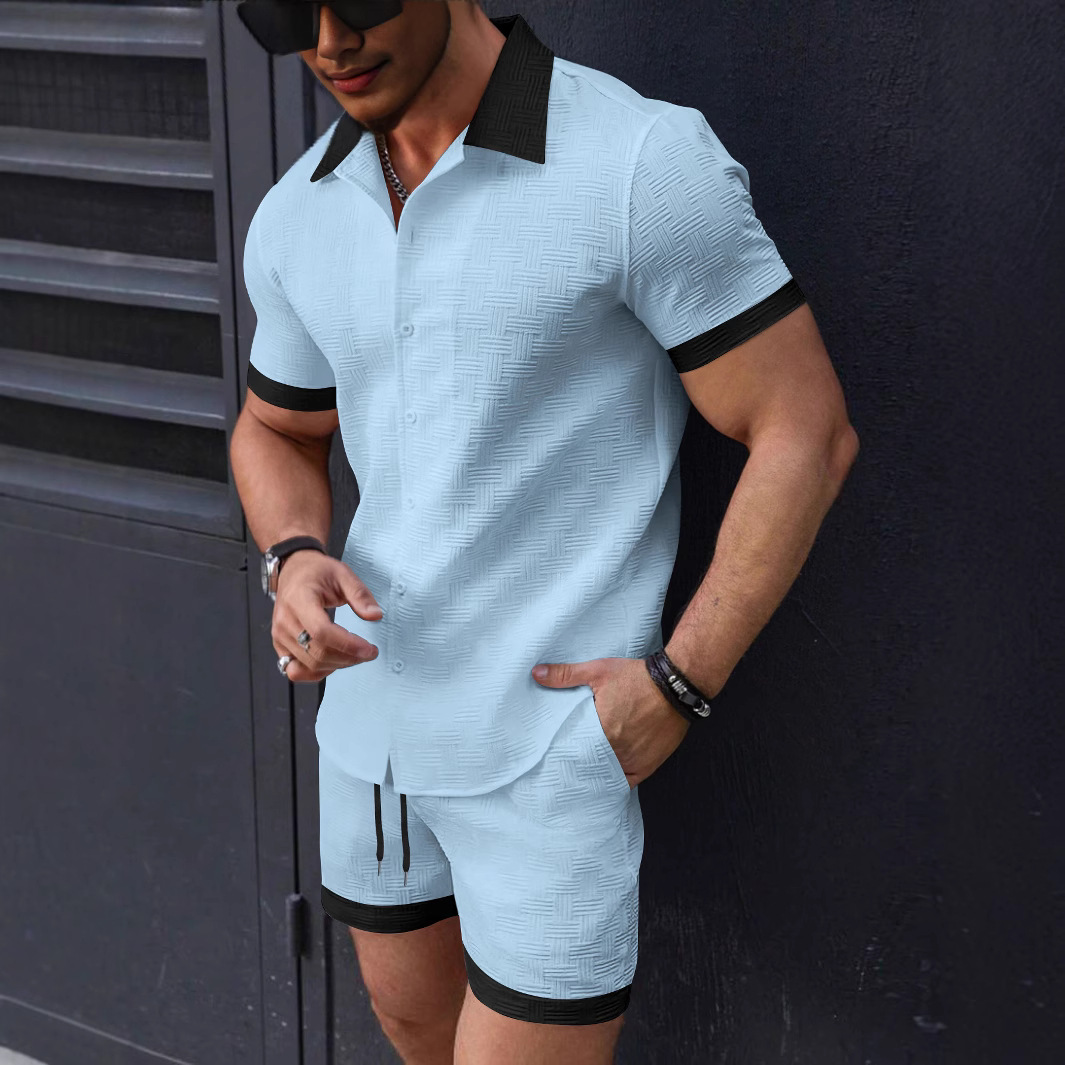 Matching Sets Trend Men Suit   - огляд і ціна Summer Clothing Men Linen