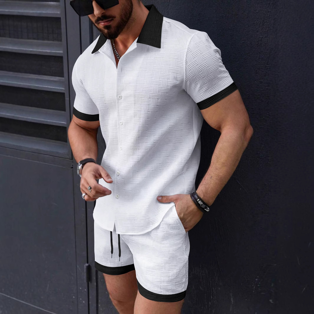 Matching Sets Trend Men Suit   - огляд і ціна Summer Clothing Men Linen