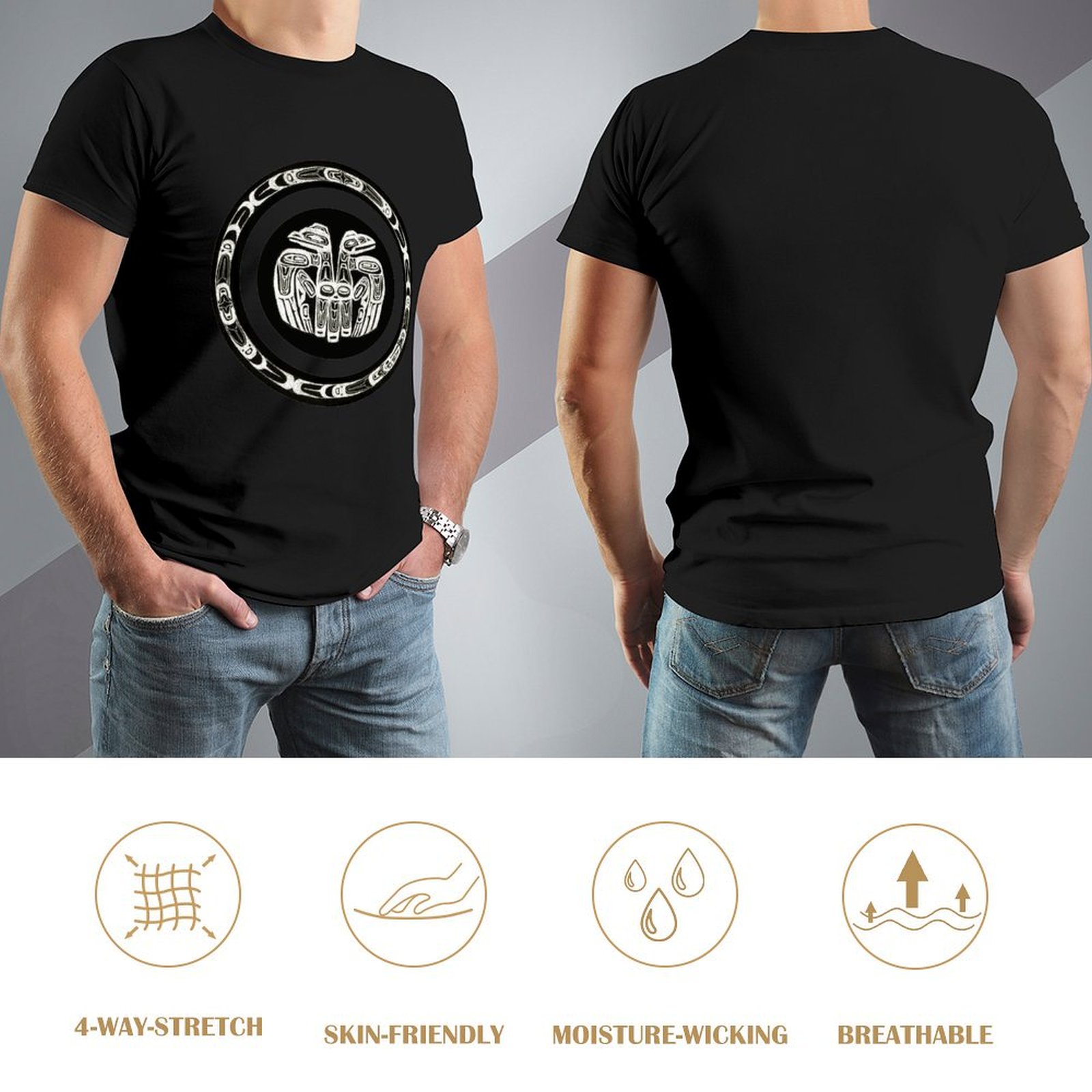 Raven and Rook Haida Neg Image - огляд і ціна Summer Clothing Images