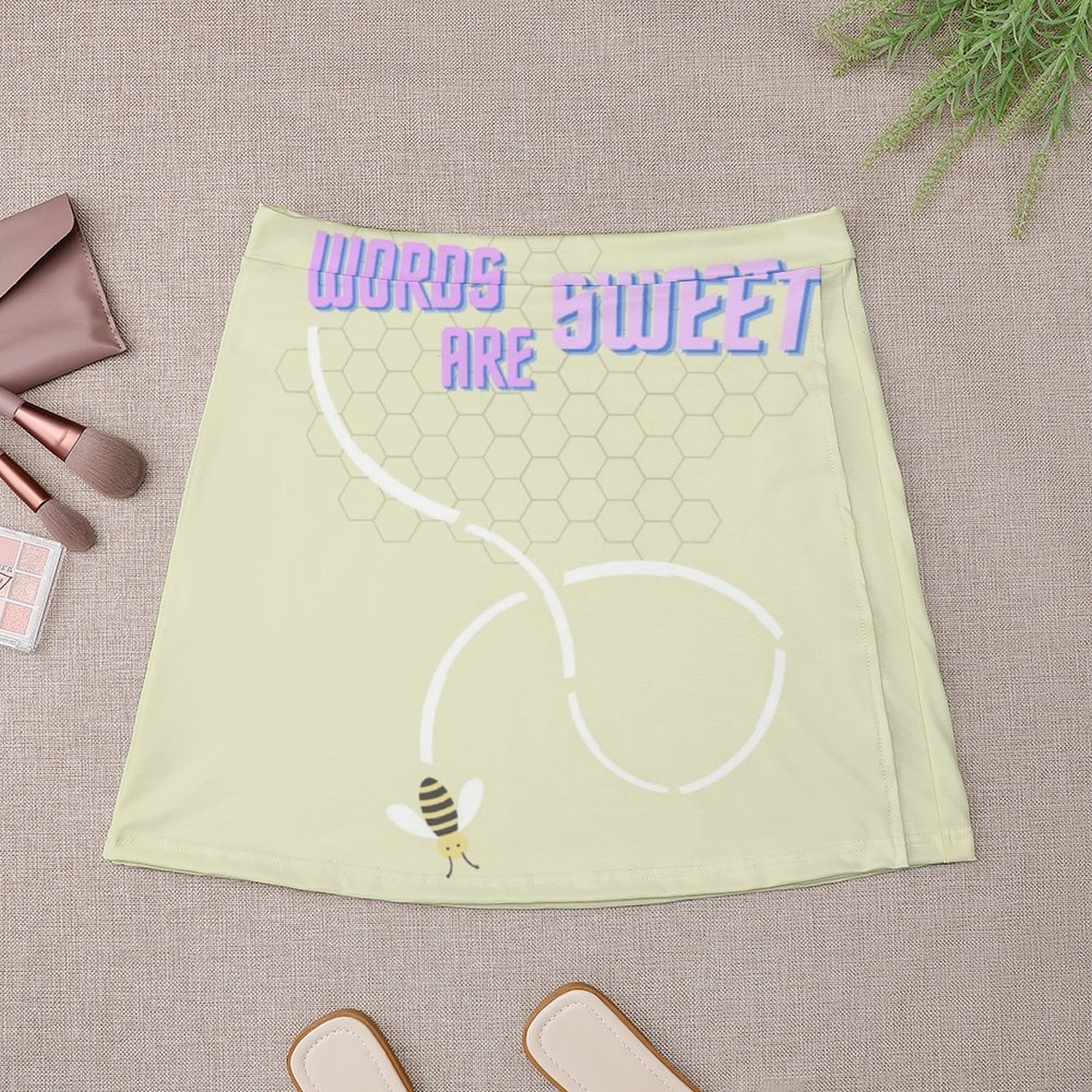 Words are SWEET Mini Skirt min - огляд і ціна Summer Clothing Words