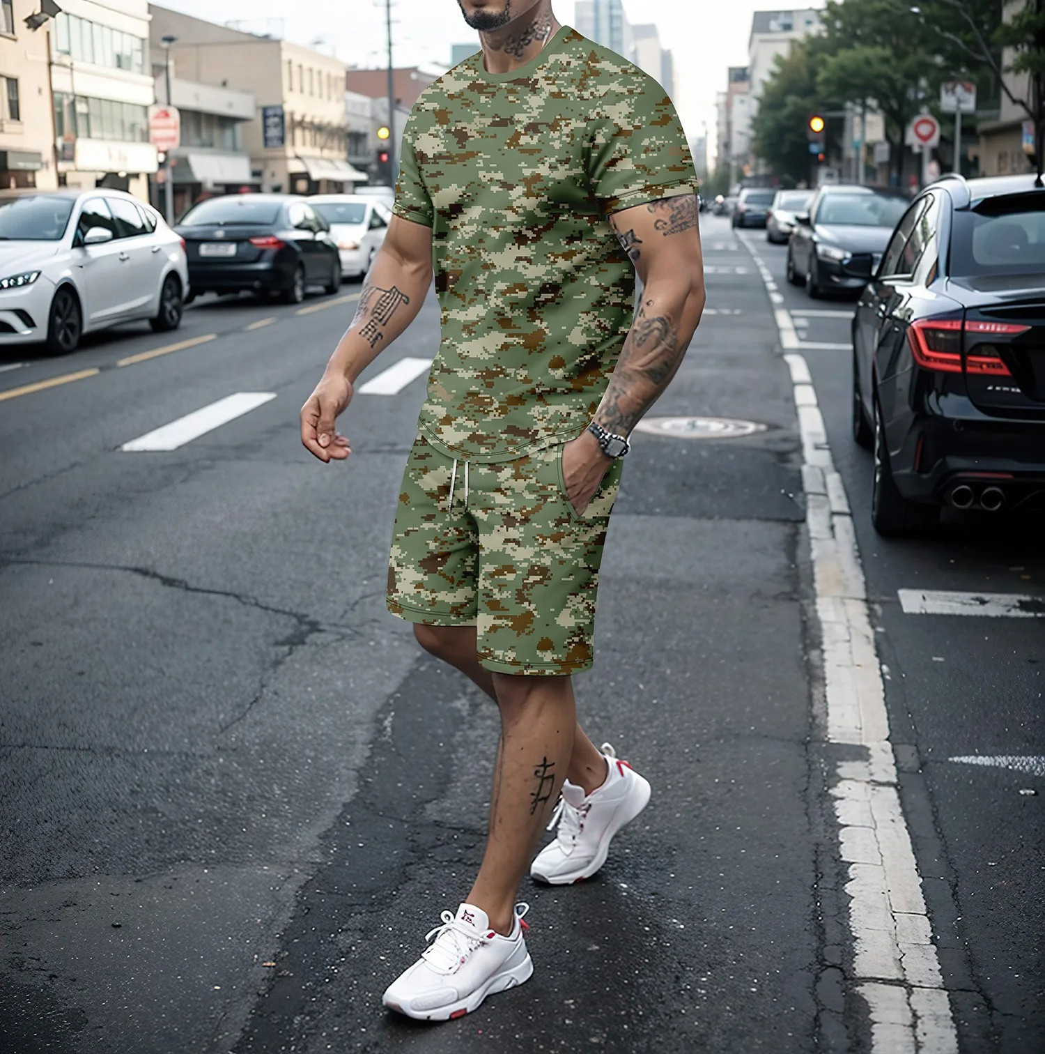 Camouflage Outdoor Tracksuits  - огляд і ціна Summer Clothing Haul