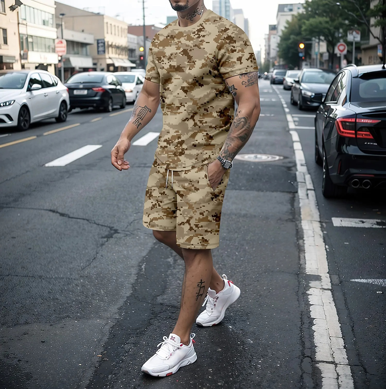 Camouflage Outdoor Tracksuits  - огляд і ціна Summer Clothing Haul