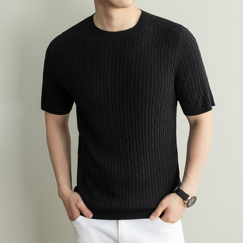 Old Money Wind Short Sleeve T- - огляд і ціна Summer Clothing Men Linen