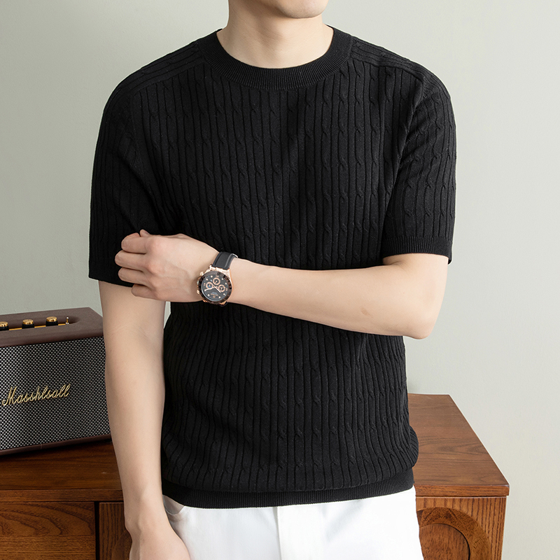 Old Money Wind Short Sleeve T- - огляд і ціна Summer Clothing Men Linen