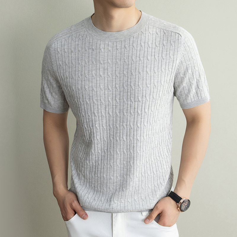 Old Money Wind Short Sleeve T- - огляд і ціна Summer Clothing Men Linen