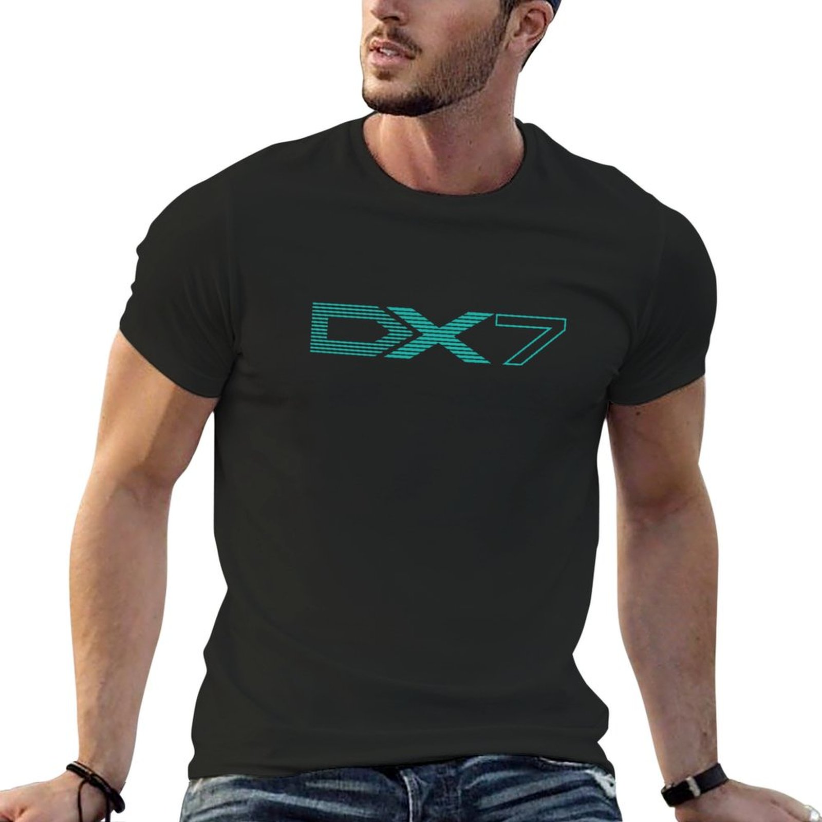 Legendary Synth DX7 T-Shirt es - огляд і ціна Summer Clothing Essentials Men