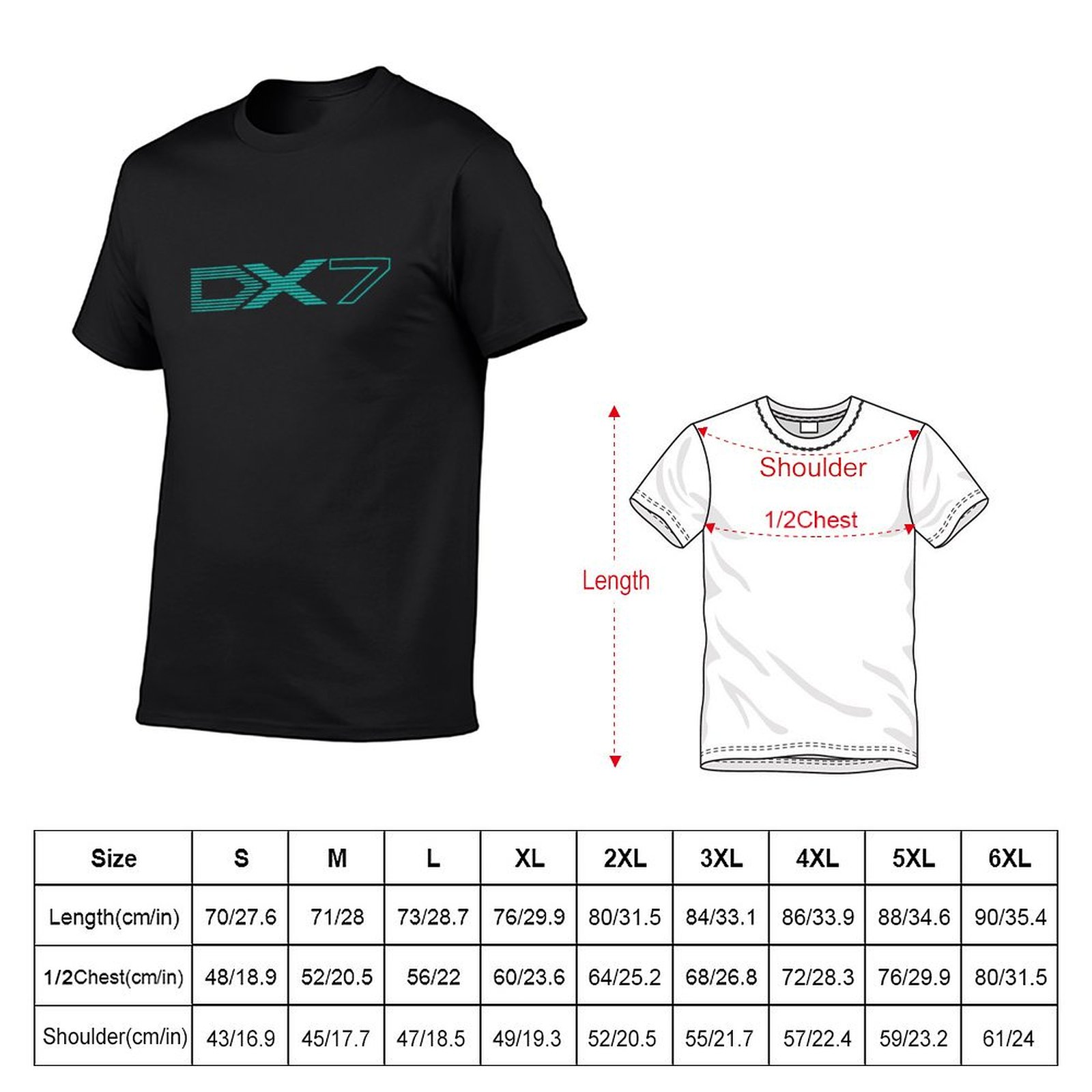 Legendary Synth DX7 T-Shirt es - огляд і ціна Summer Clothing Essentials Men