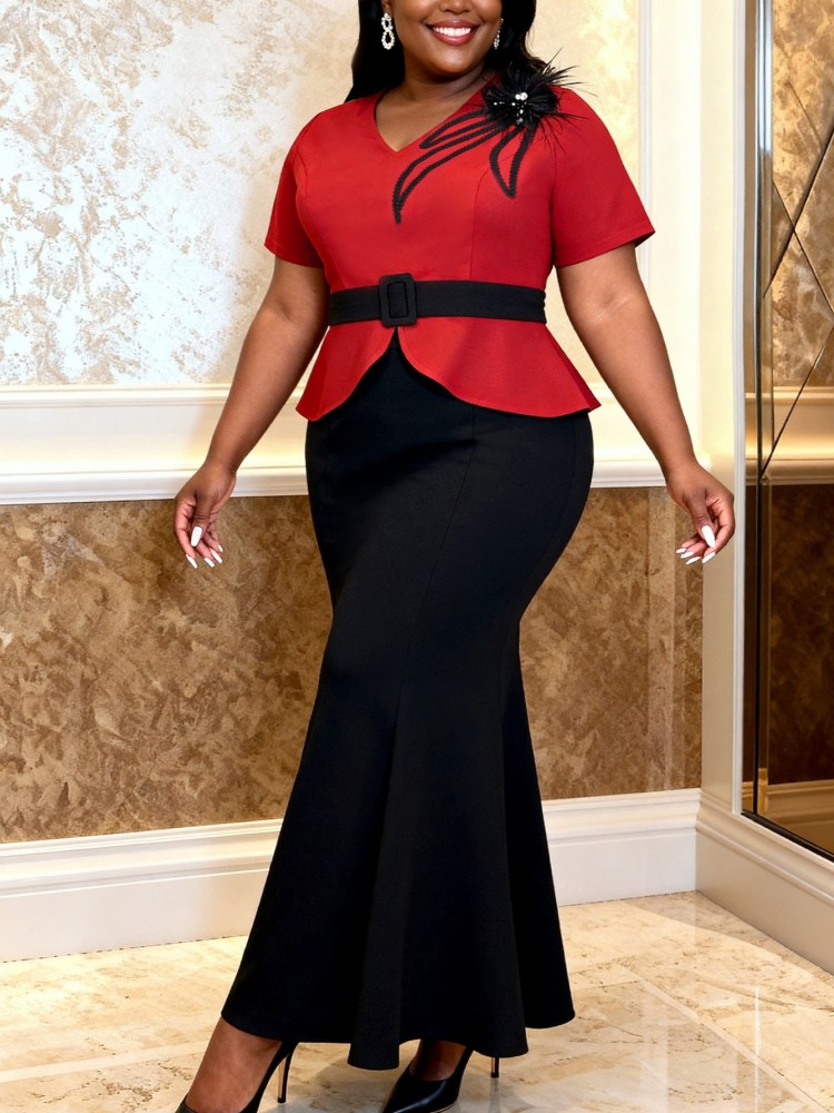 L-4XL Plus Size Clothes Evenin - огляд і ціна Summer Evenings Clothing