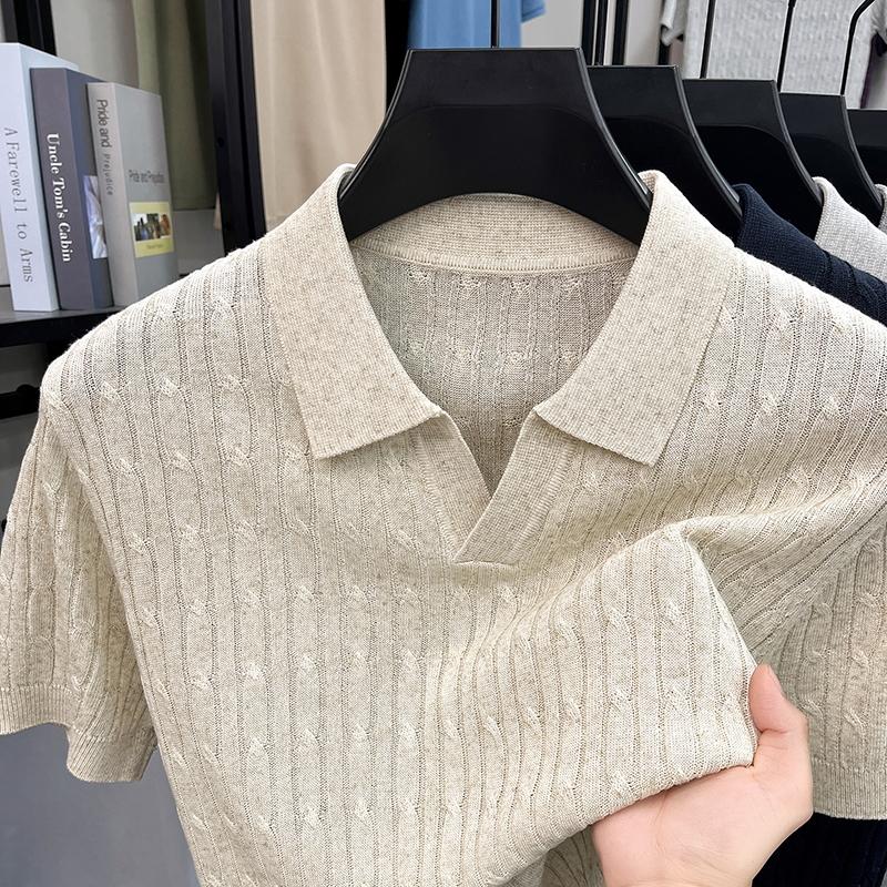 Summer New Men's Seagull Colla - огляд і ціна Summer Clothing Men Linen