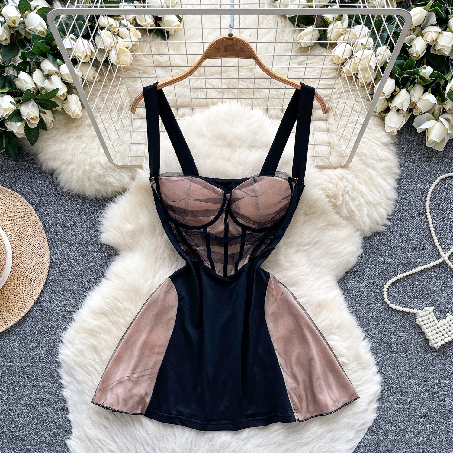 Chic vintage Spliced velour pa - огляд і ціна Summer Gauze Clothing