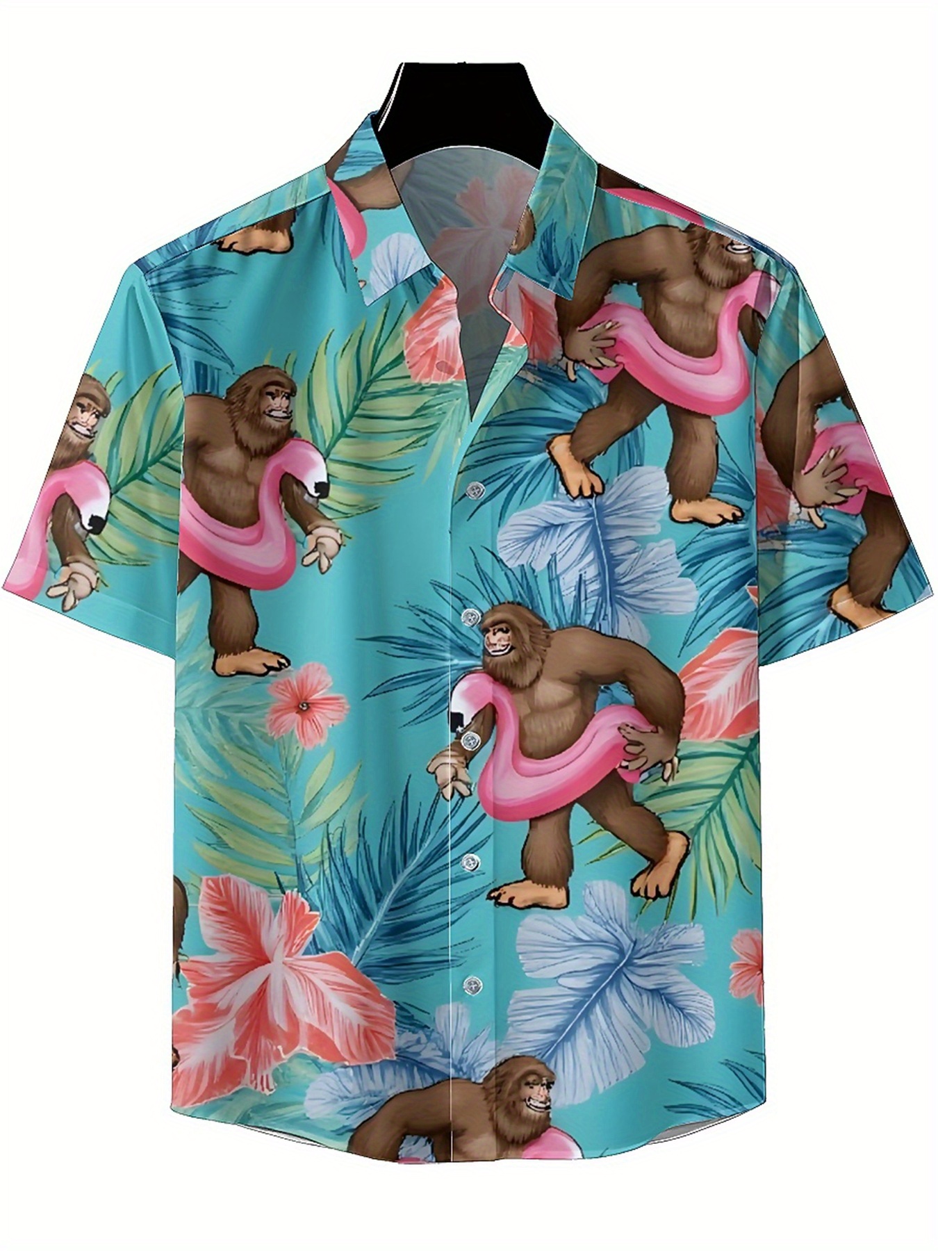 Men's Plus Size Hawaiian Shirt - огляд і ціна Summer Clothing Plus Size