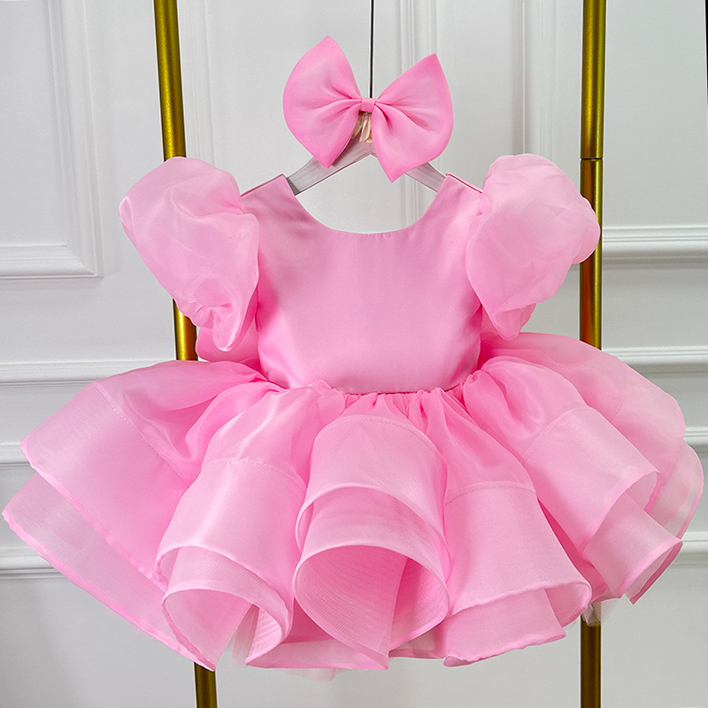 New satin luxury girl dress ro - огляд і ціна Summer Rose Clothing