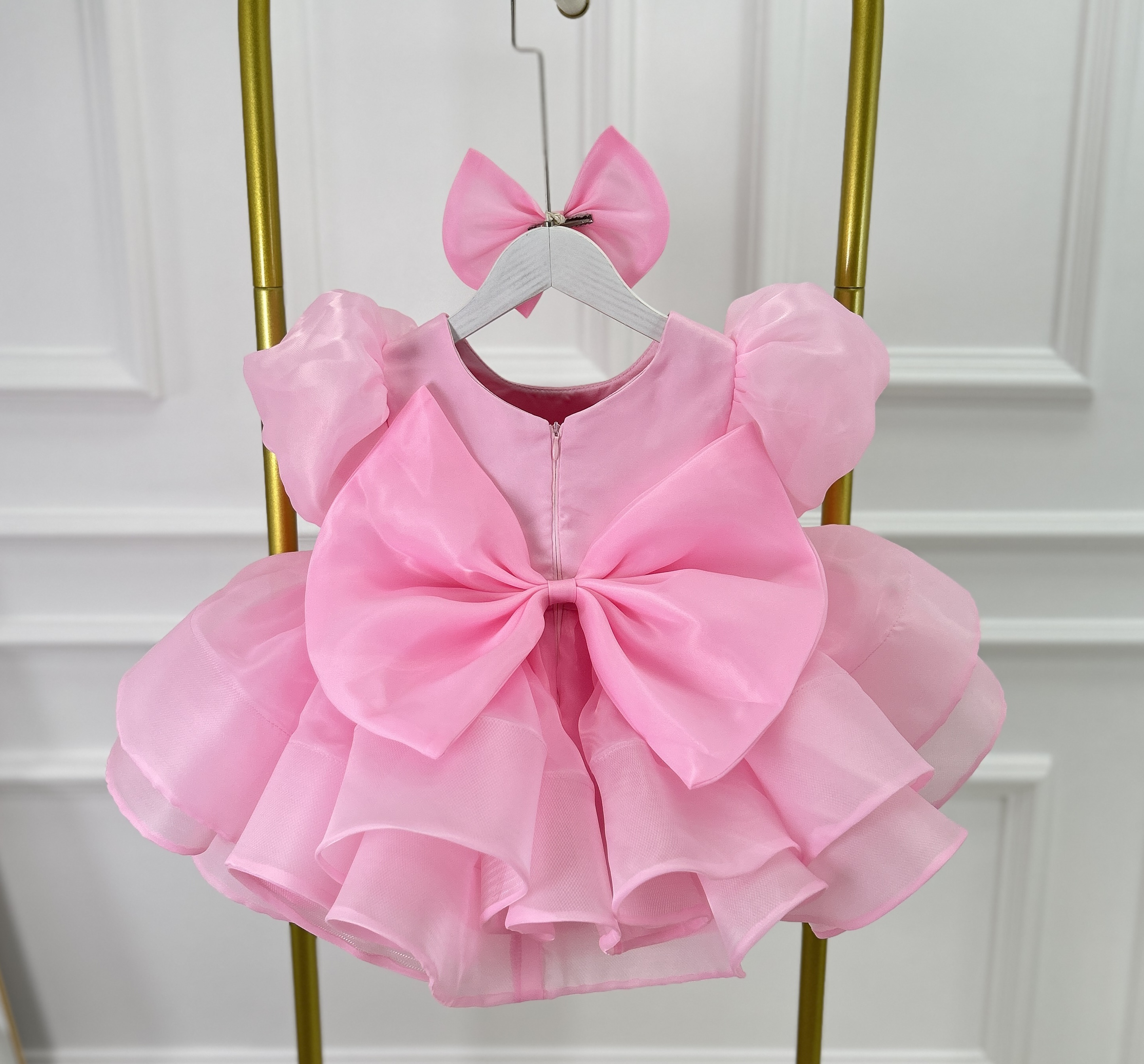 New satin luxury girl dress ro - огляд і ціна Summer Rose Clothing