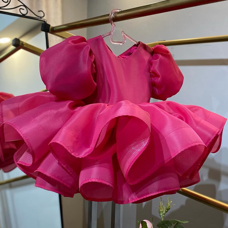 New satin luxury girl dress ro - огляд і ціна Summer Rose Clothing