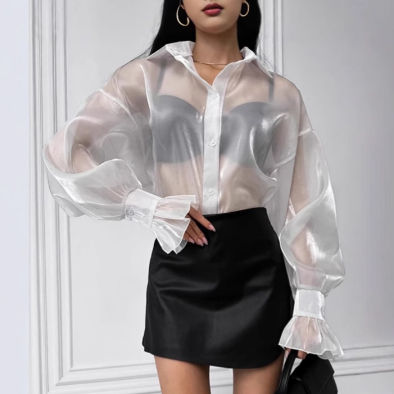 2025 Spring See Through Mesh S - огляд і ціна Summer Gauze Clothing