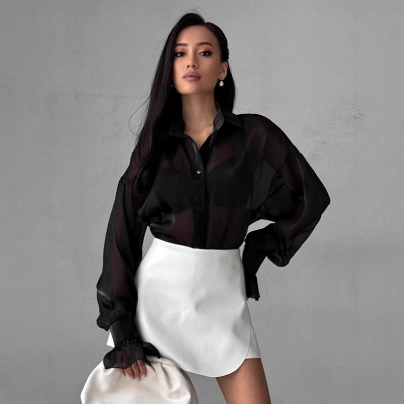 2025 Spring See Through Mesh S - огляд і ціна Summer Gauze Clothing