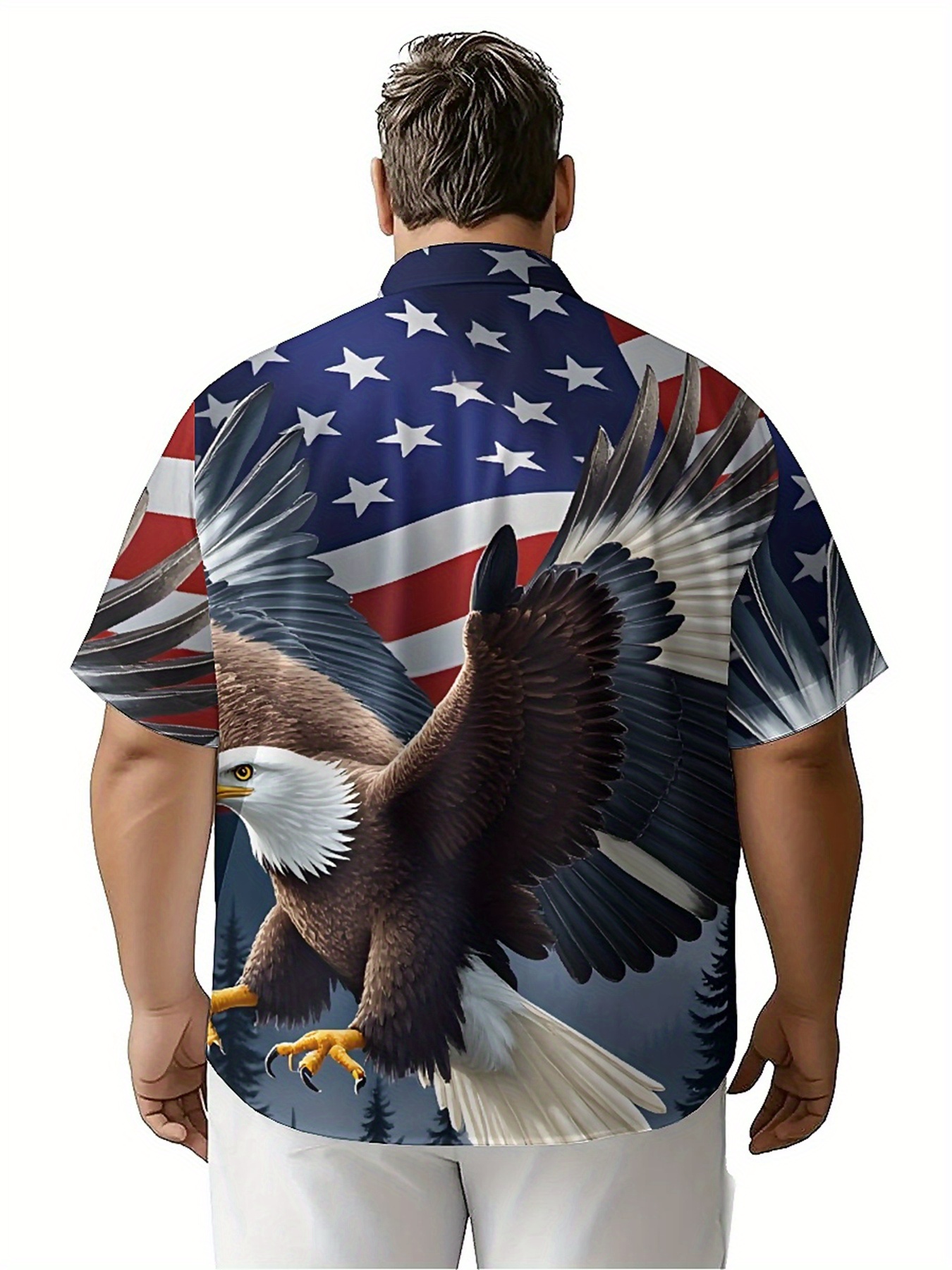 Men's Plus Size Hawaiian Shirt - огляд і ціна Summer Clothing Plus Size