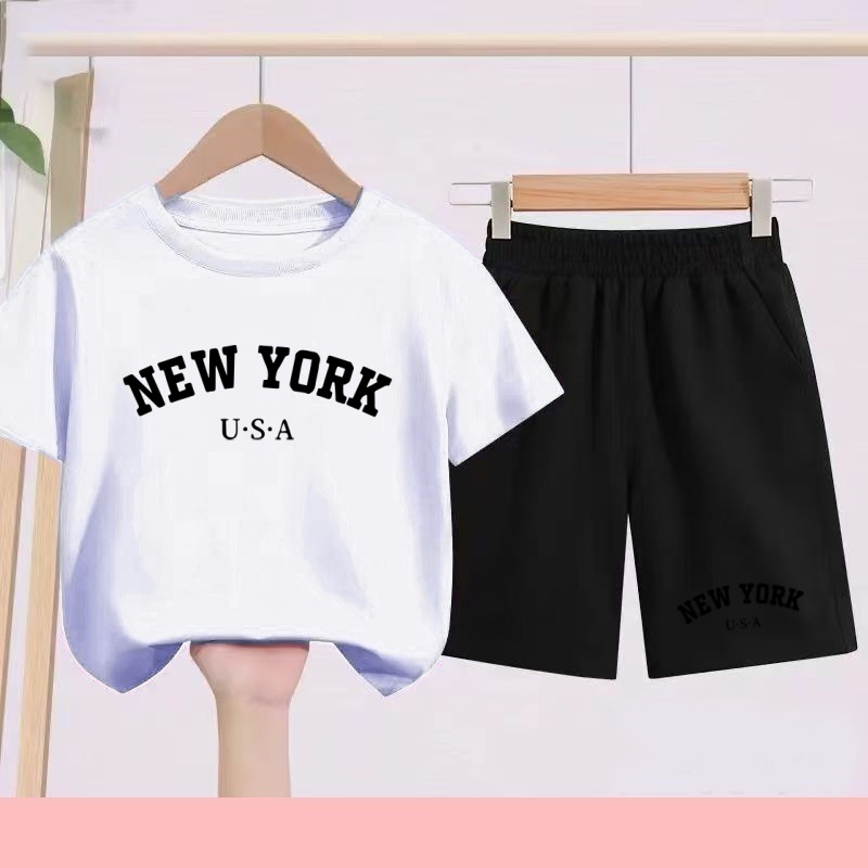Children's Summer T-shirt + Sh - огляд і ціна Summer Clothing Images
