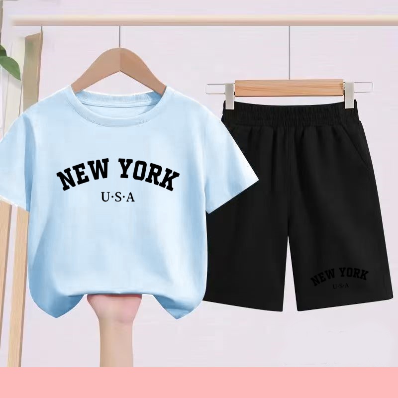 Children's Summer T-shirt + Sh - огляд і ціна Summer Clothing Images