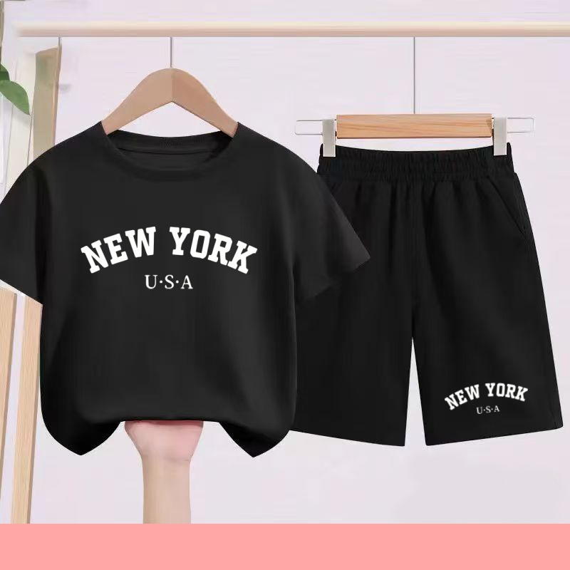Children's Summer T-shirt + Sh - огляд і ціна Summer Clothing Images