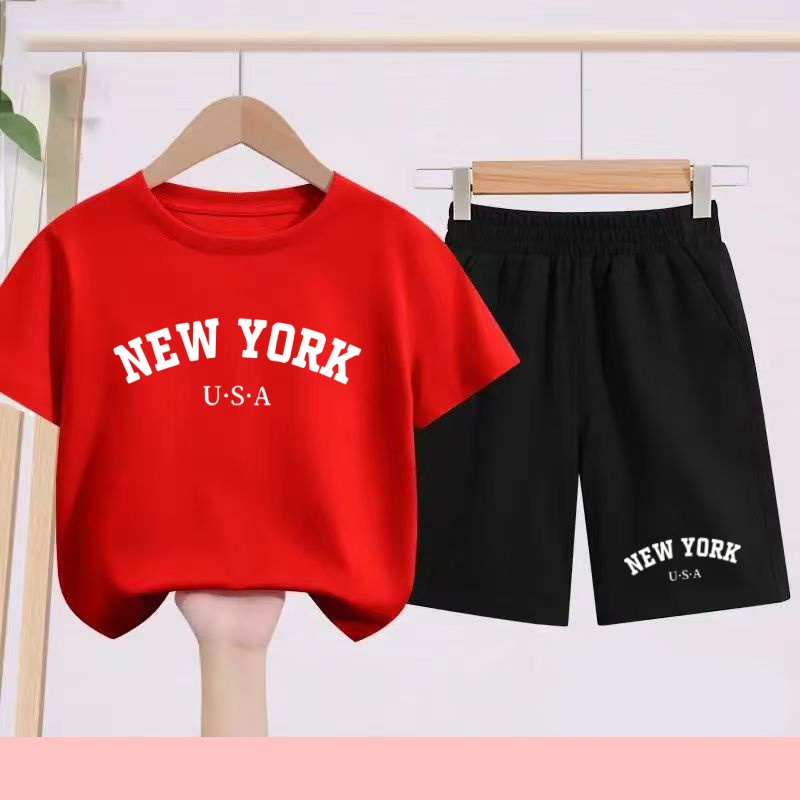 Children's Summer T-shirt + Sh - огляд і ціна Summer Clothing Images