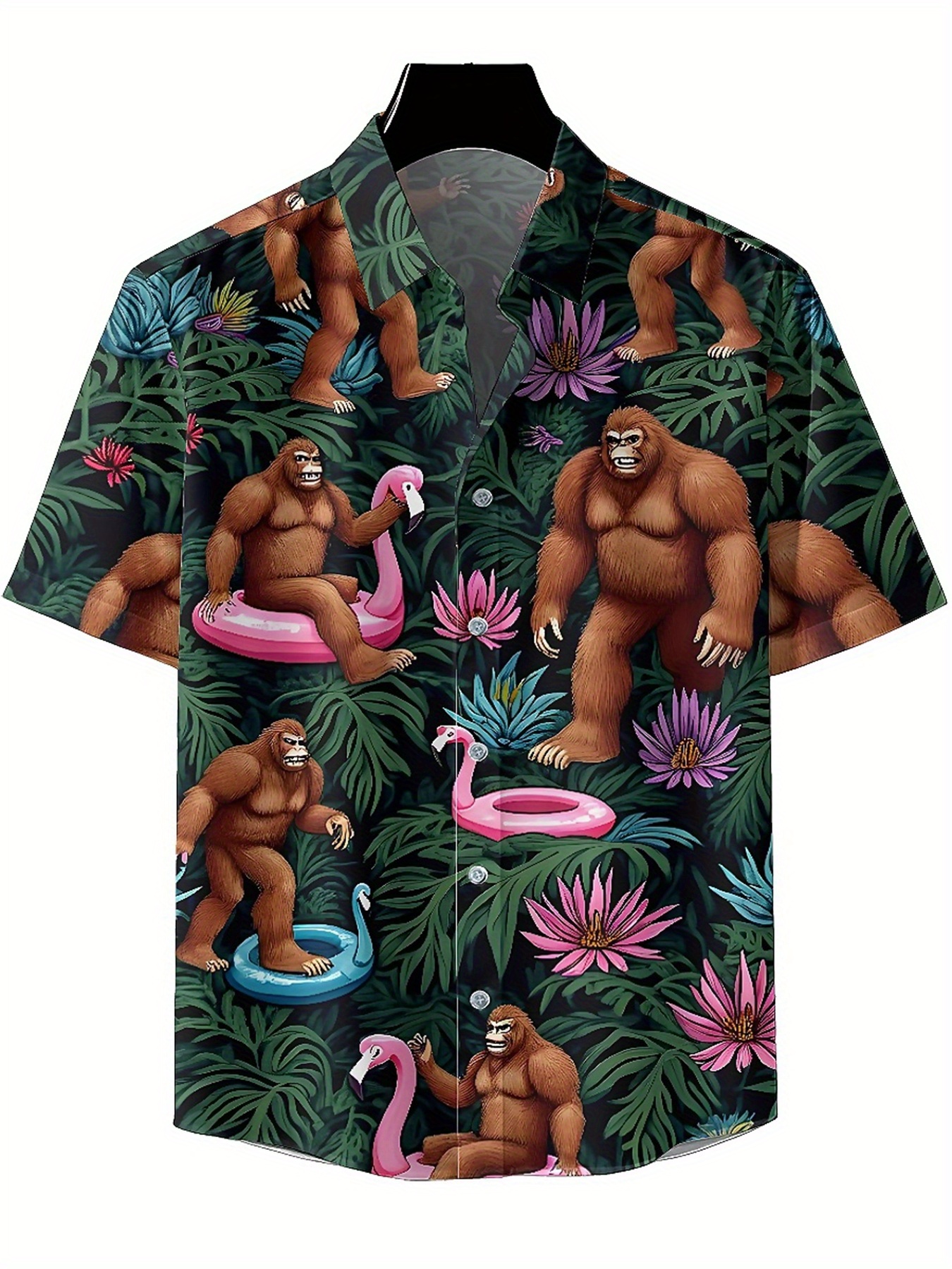 Men's Plus Size Hawaiian Shirt - огляд і ціна Summer Clothing Plus Size