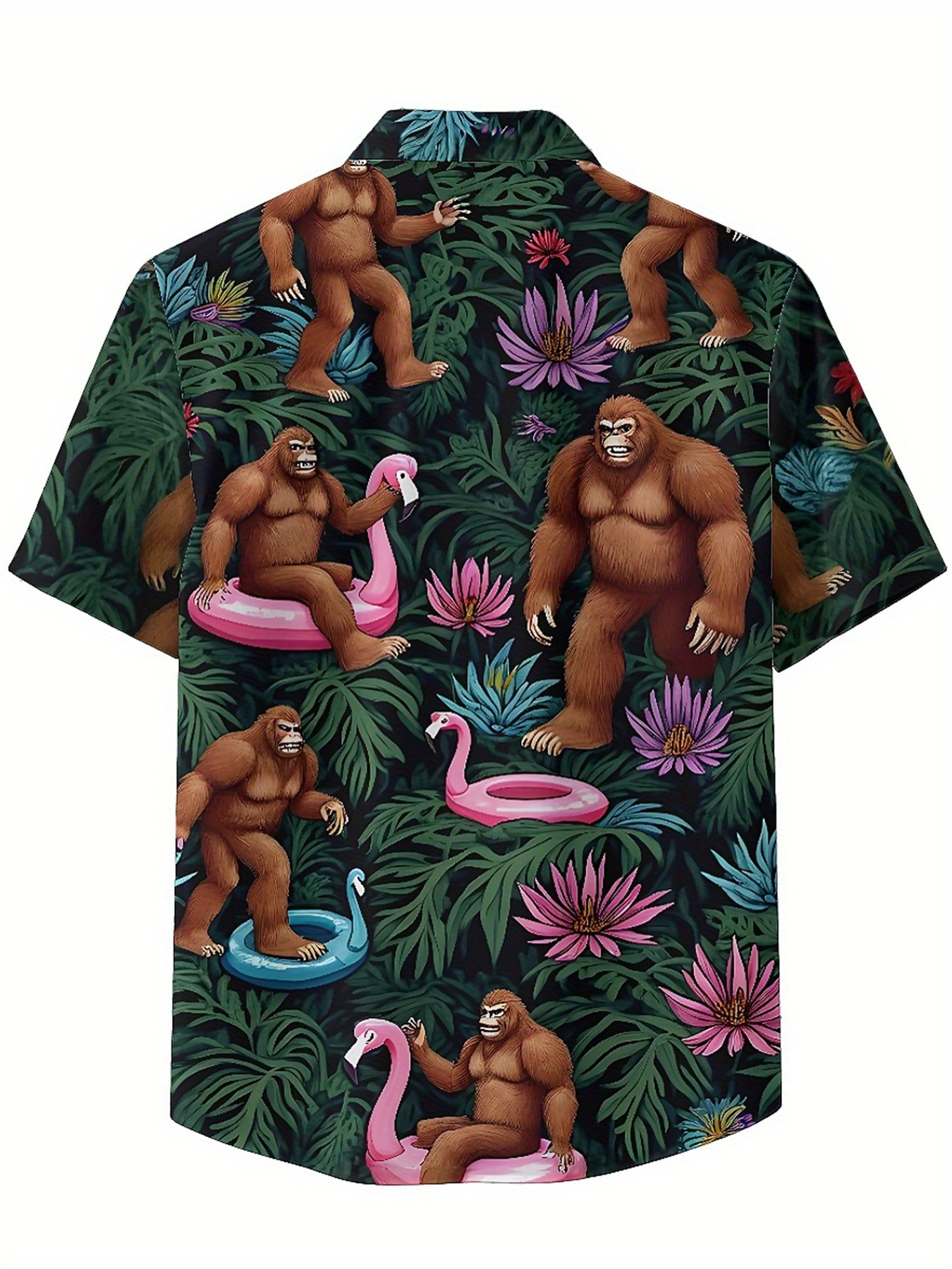 Men's Plus Size Hawaiian Shirt - огляд і ціна Summer Clothing Plus Size
