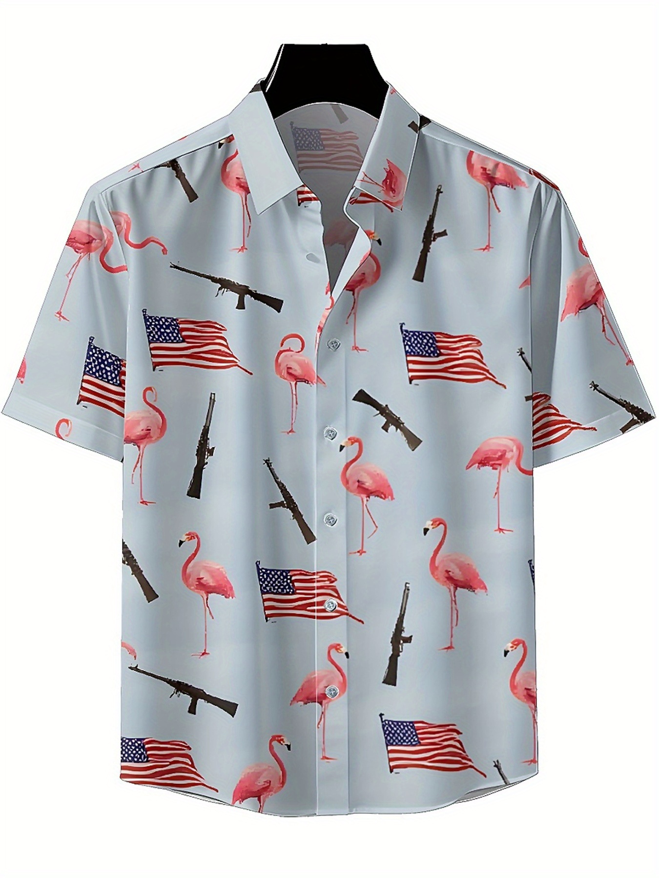 Men's Plus Size Hawaiian Shirt - огляд і ціна Summer Clothing Plus Size