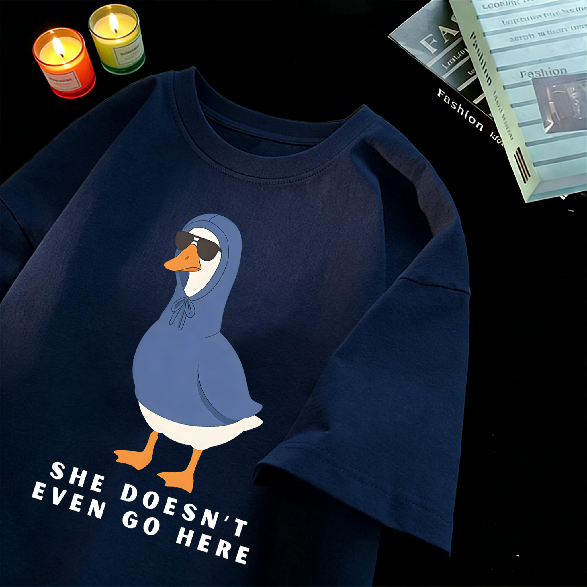 She Doesn'T Even Go Here Print - огляд і ціна Summer Clothing Not Shein