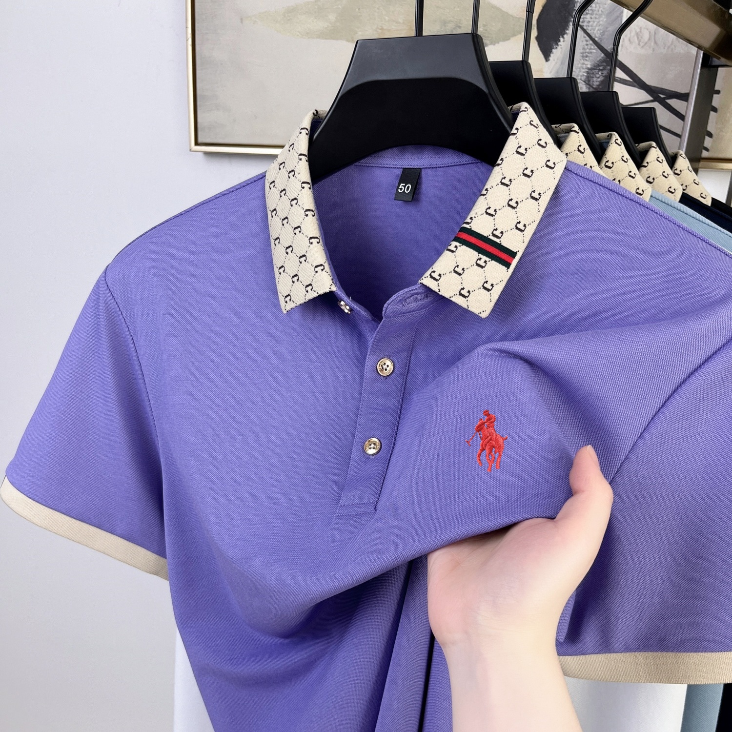 Summer Men's New Polo Shirt Co - огляд і ціна Summer Clothing Men Linen