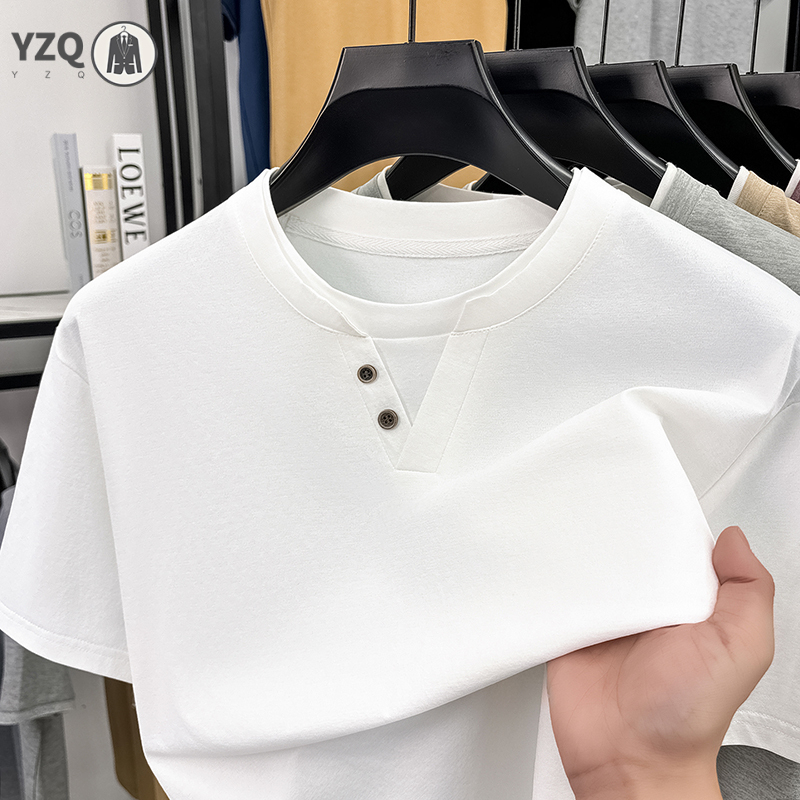 Mens Short Sleeve T Shirt Henl - огляд і ціна Summer Clothing Types