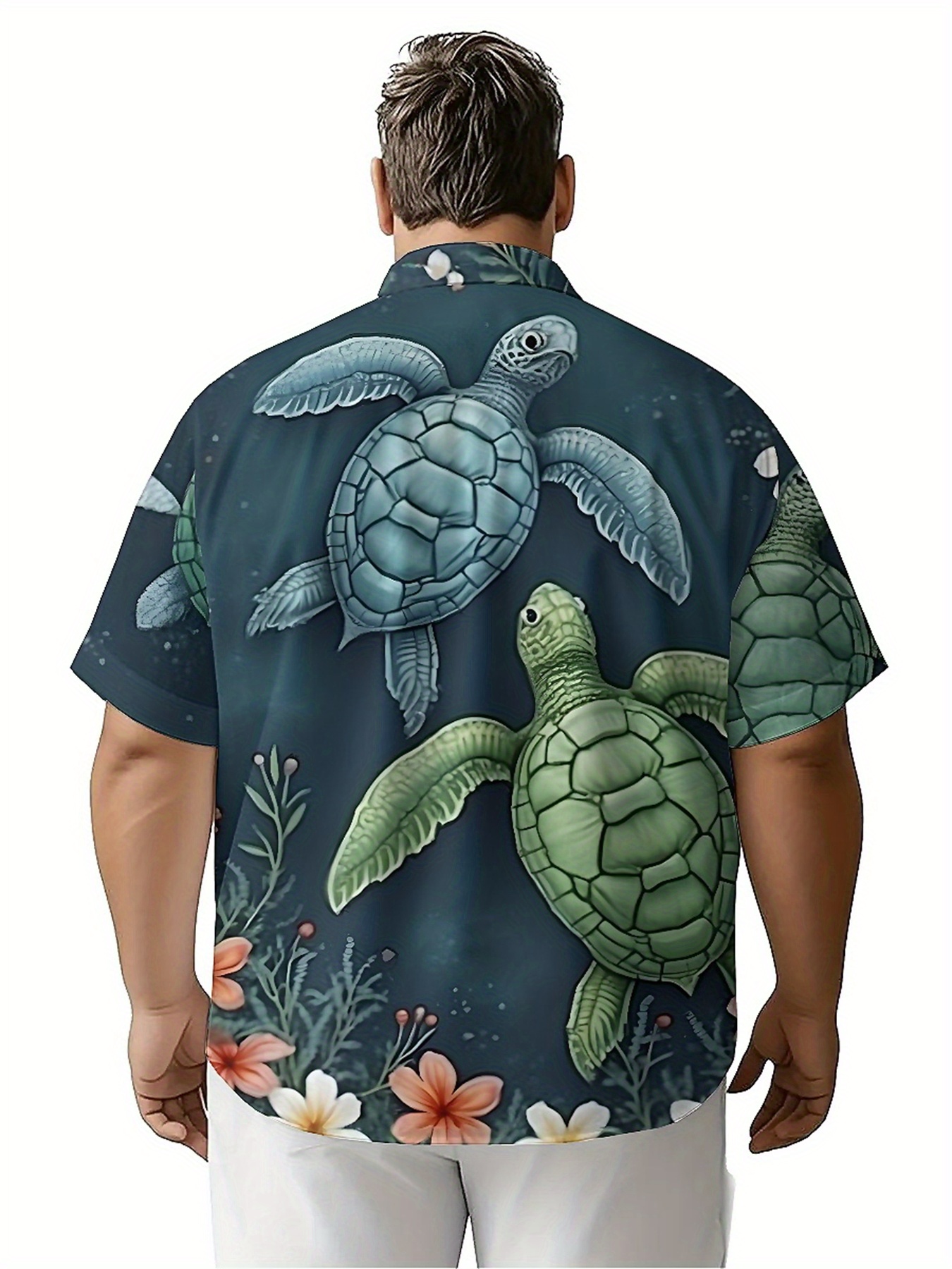 Men's Plus Size Hawaiian Shirt - огляд і ціна Summer Clothing Plus Size
