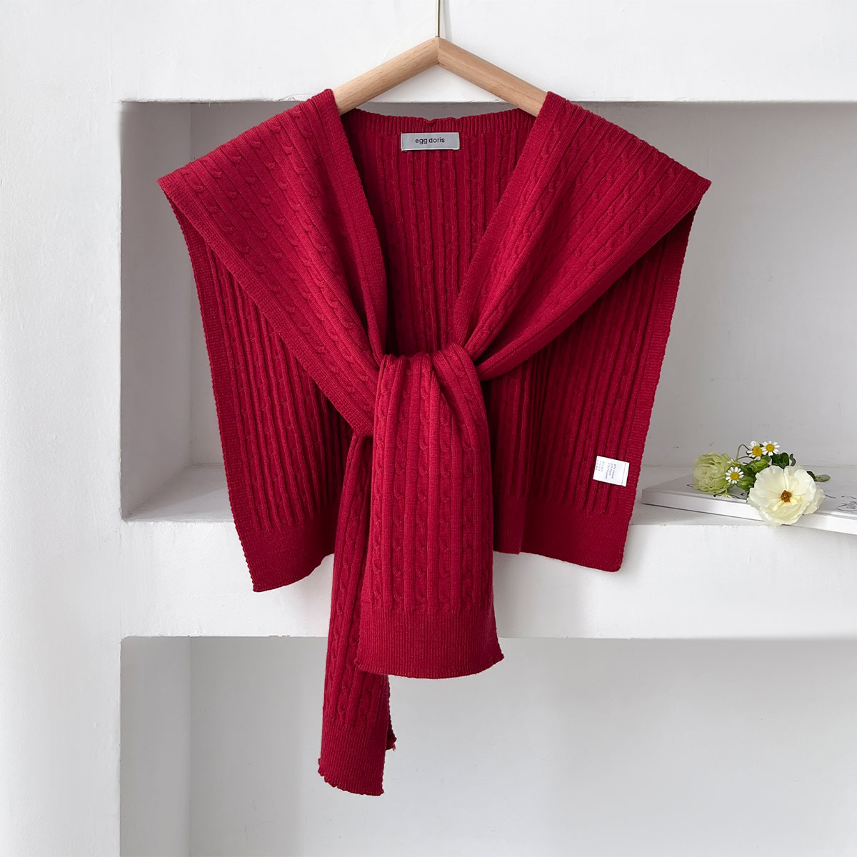 NEW Korean Autumn Knit Shawl F - огляд і ціна Off Shoulder Blouse