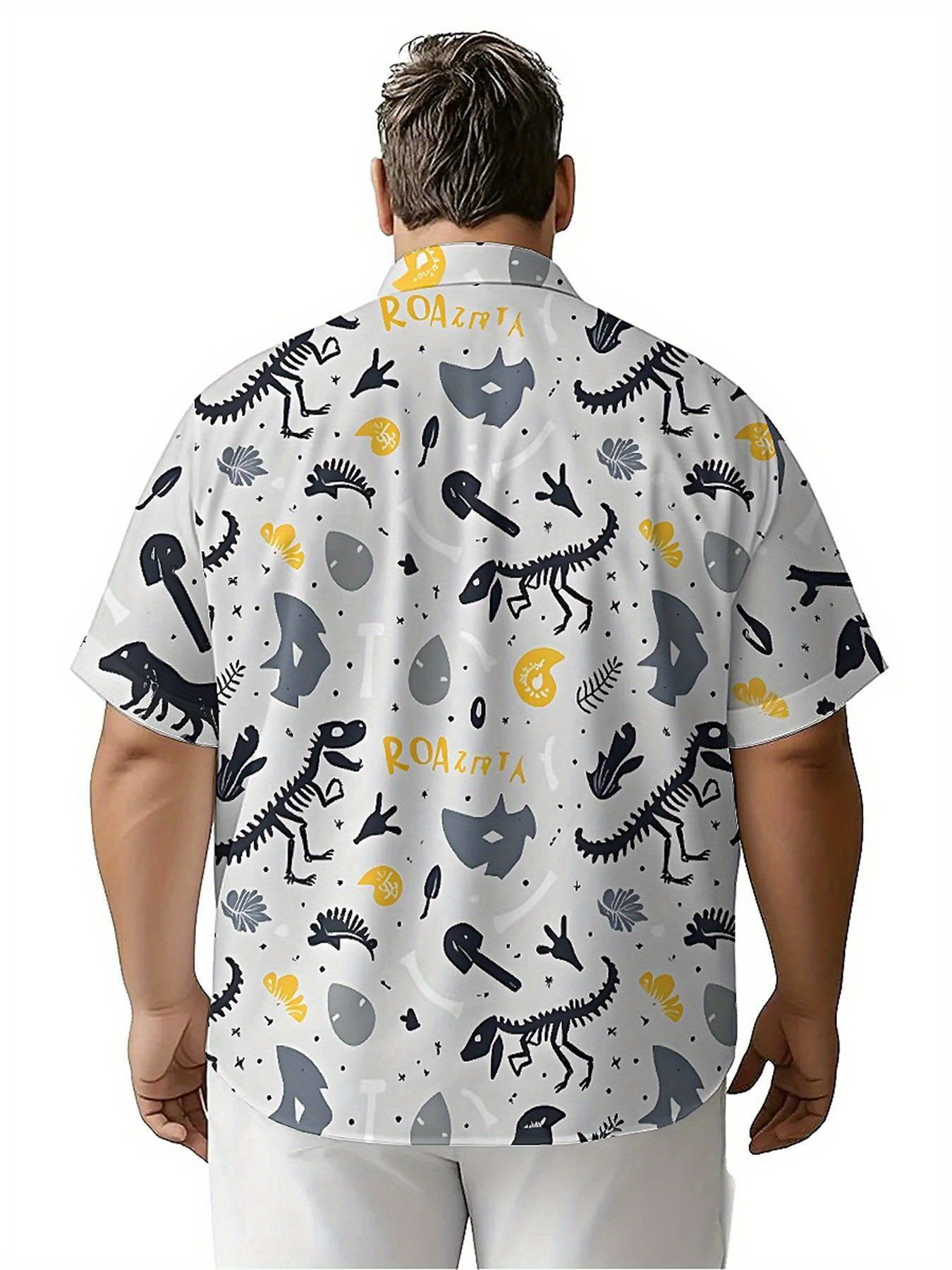 Men's Plus Size Hawaiian Shirt - огляд і ціна Summer Clothing Plus Size